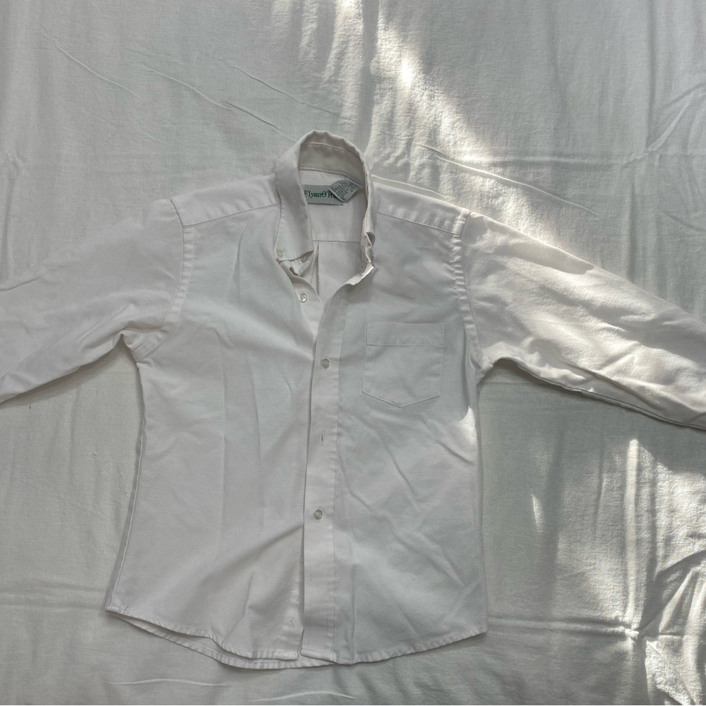 Flynn O’Hara Boys White Button Down Shirt